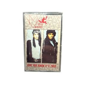 Milli Vanilli Girl You Know It's True Cassette 1989 Arista